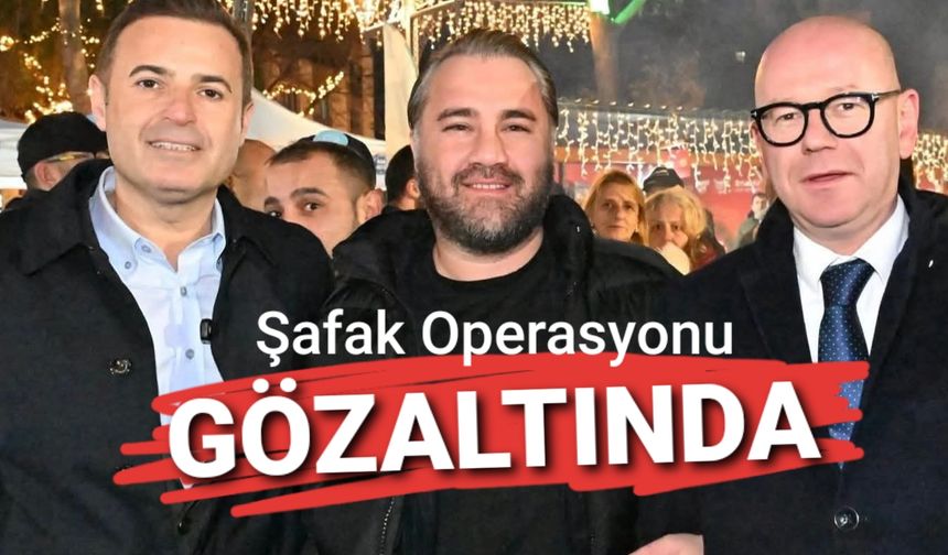 Balıkesir Büyükşehirde Şafak Operasyonu