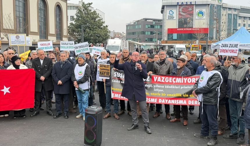 Serkan Sarı emeklilere sokak çağrısı yaptı