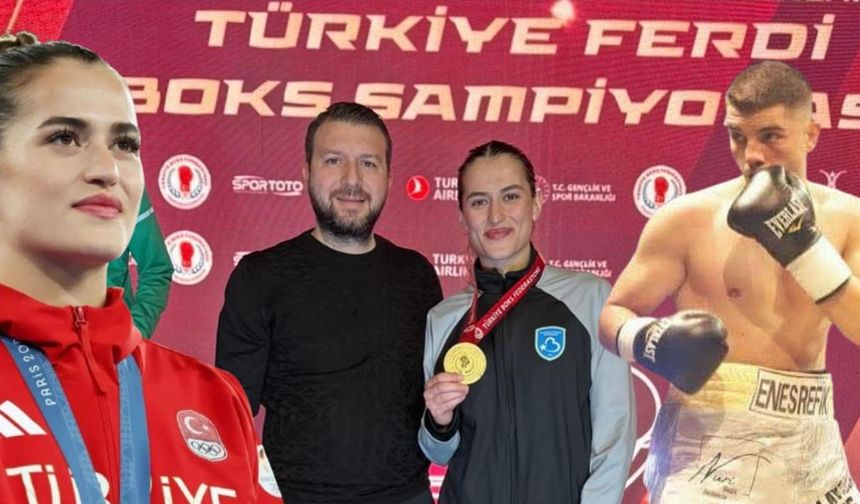 Balıkesirli boksörler Türkiye'yi yine salladı