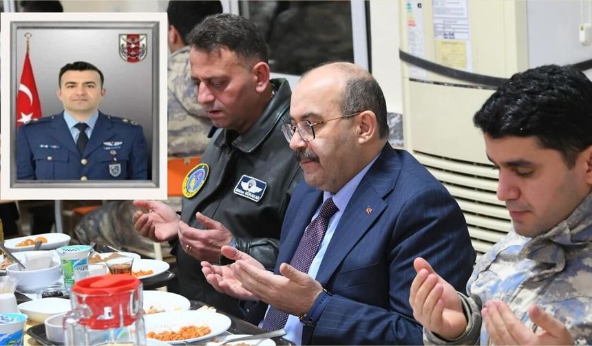 Şehit Pilot Binbaşı Bolat, İftarda Dualarla Yâd Edildi