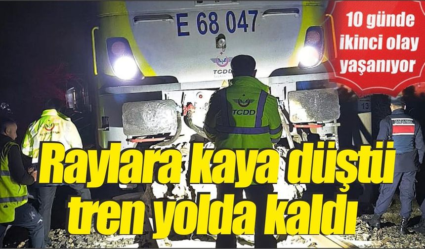 Balıkesir - İzmir tren yoluna faciadan dönüldü