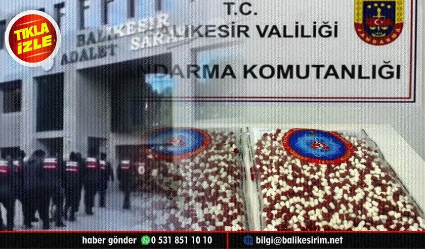 Balıkesir’de Jandarma'dan ağır darbe: 127 gözaltı!