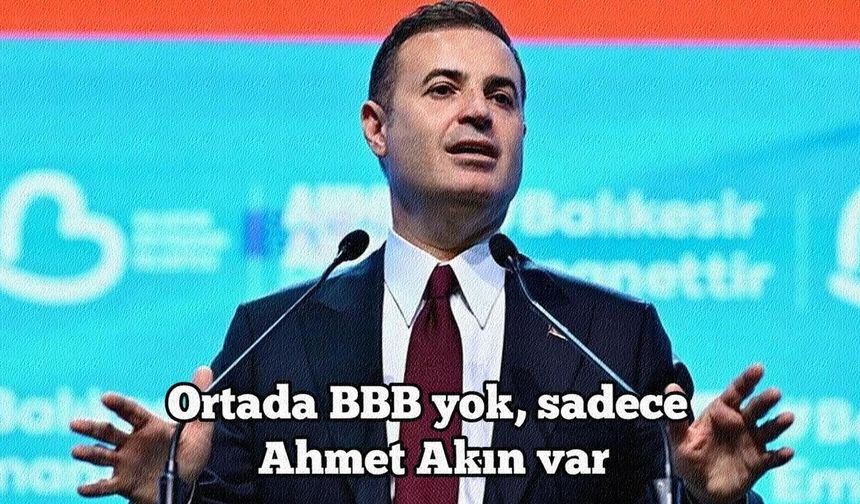 Ortada Balıkesir Büyükşehir yok, sadece Ahmet Akın var!
