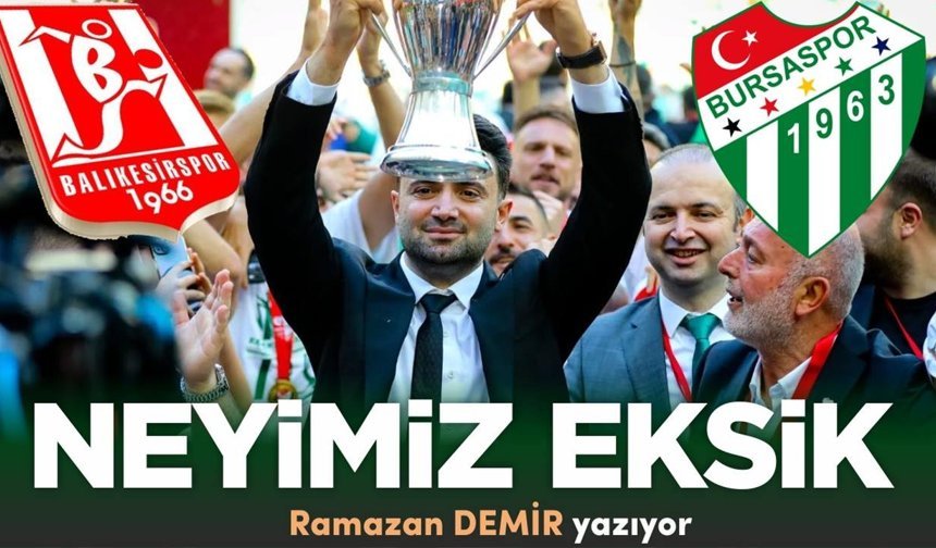 Dipten Zirveye.. İlham Bursaspor, Sıra Balıkesir’de