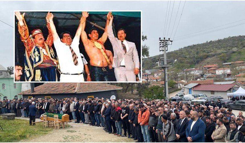 Magirus lakaplı Başpehlivan İbrahim Gümüş'e son görev