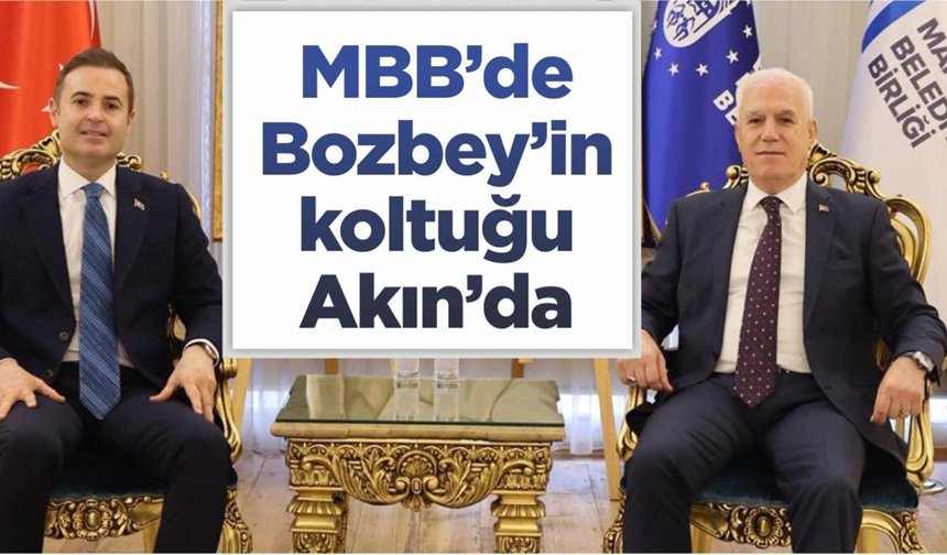 Mustafa Bozbey'in yerine Ahmet Akın seçildi