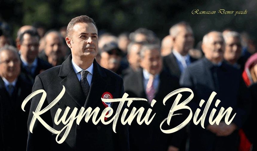 CHP AHMET AKIN'IN KIYMETİNİ BİLSİN