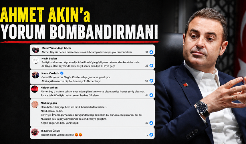Ahmet Akın’a Sosyal Medyada Tepki Yağdı