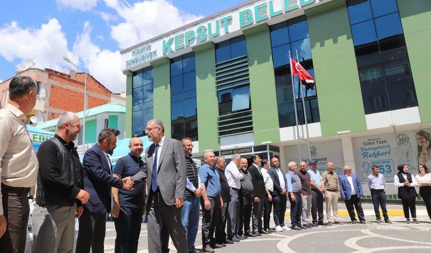Vefalı Yurt Kepsut’ta Bayramlaşma Coşkusu