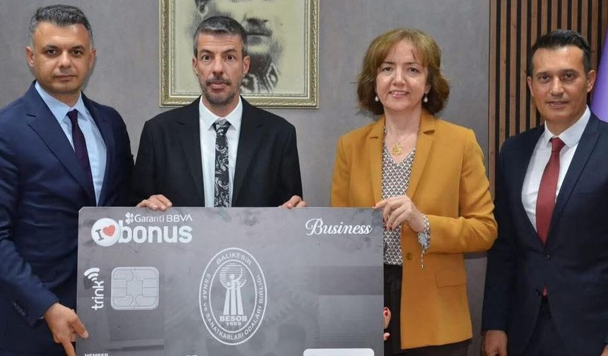 Balıkesir'de esnaf aidatını Garanti ödeyecek
