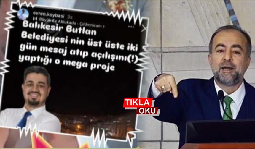AK Parti’li Şahin’den CHP İl Başkanının Oğluna Destek!