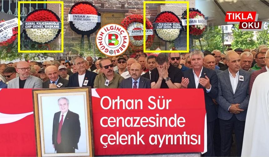 Cenazede “Çift Başkanlı CHP” Detayı Dikkat Çekti