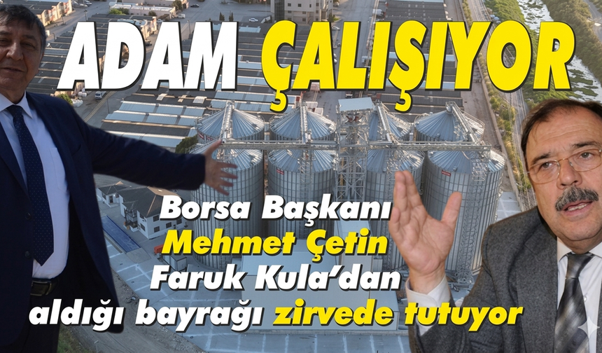 Mehmet Çetin elini taşın altına koydu, dev eser kazandırdı