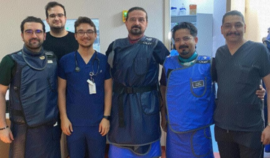 Bir Günde 25 Anjiyo, 5 Stent: BAÜN Kardiyoloji'de Yoğun Mesai