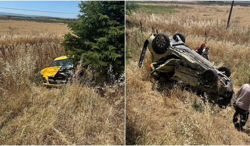 Balıkesir'de trafik kazası: 1 ölü, 4 yaralı var