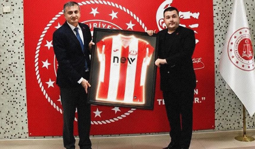 Balıkesirspor Yönetiminden Başsavcı Akın’a Ziyaret