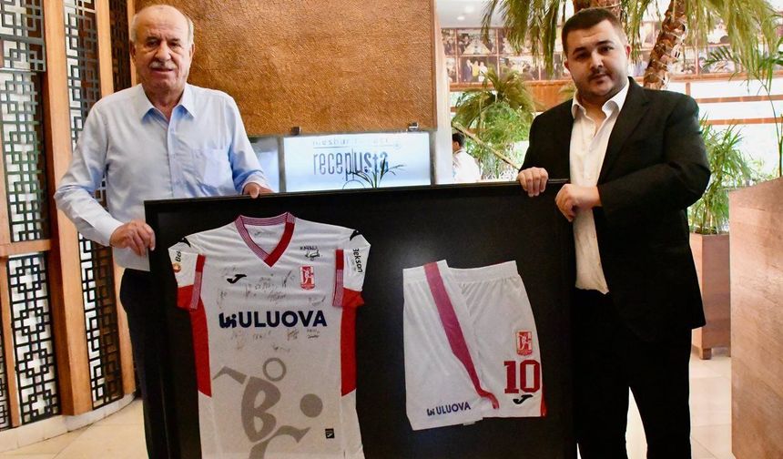 Balıkesirspor'dan Mahmut Özbulut'a vefa ziyareti