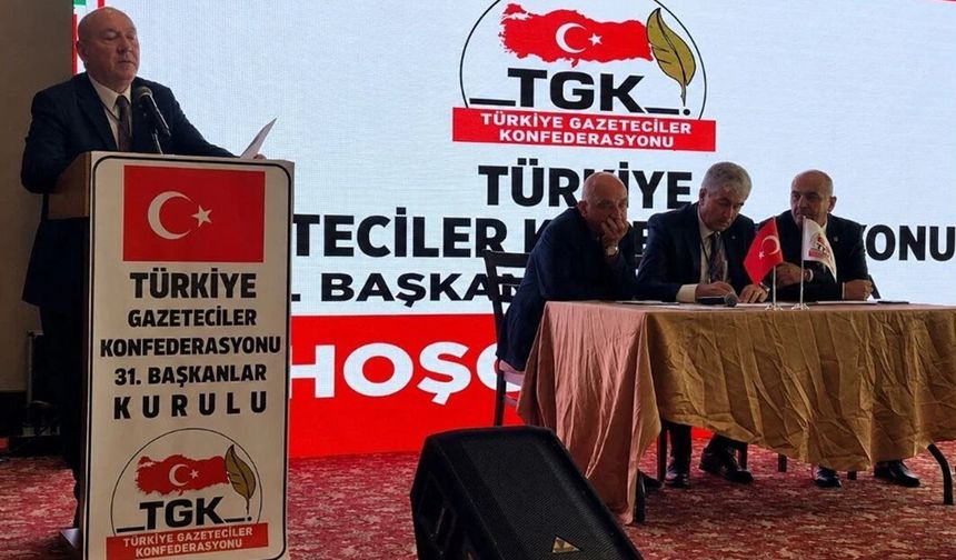 TGK, Türkiye Basın Meslek Birliği önerisinde ısrarlı