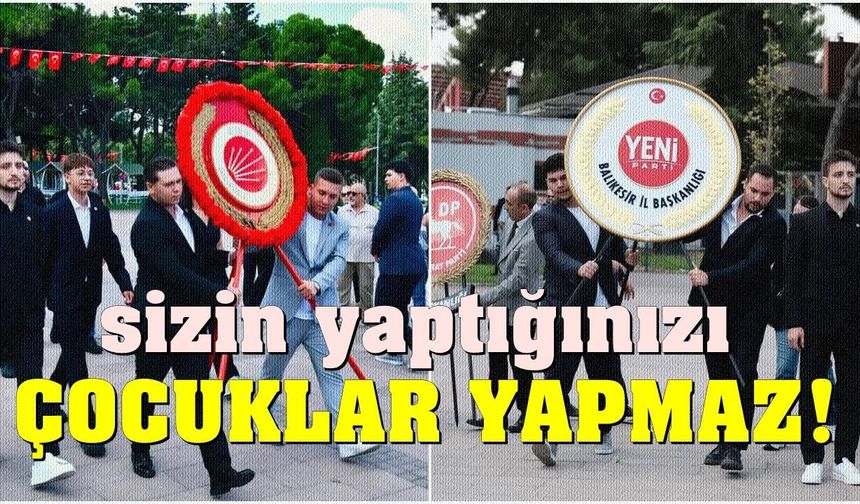 CHP İLE YENİ PARTİ ARASINDA ÇELENK KRİZİ!