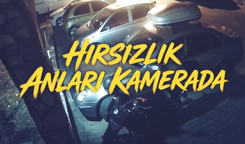 Balıkesir'de pişkin hırsızlık! O an kameralarda