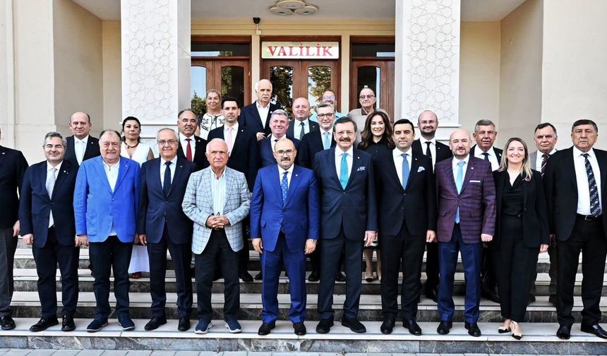TOBB Başkanı Hisarcıklıoğlu'ndan Balıkesir'de önemli mesajlar