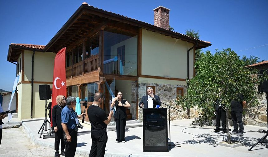 Kurtdereli Mehmet Pehlivan Anı Evi açıldı