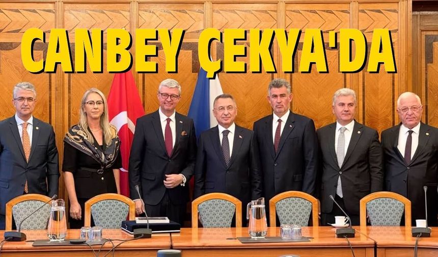 Balıkesir'in Canbey’inden Prag’da yoğun diplomasi