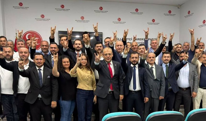 MHP Balıkesir'de başkan Bilsem 'A Takımı'nı belirledi