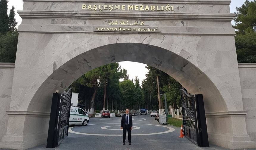 Mesele şatafatlı mezar yapmak değil yeğen!