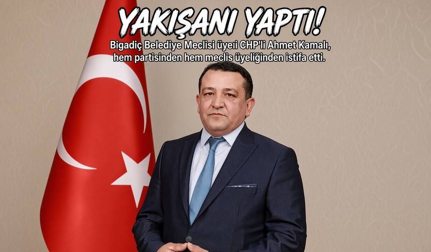 Böyle bir istifa olayı Balıkesir'de ilk kez oluyor!