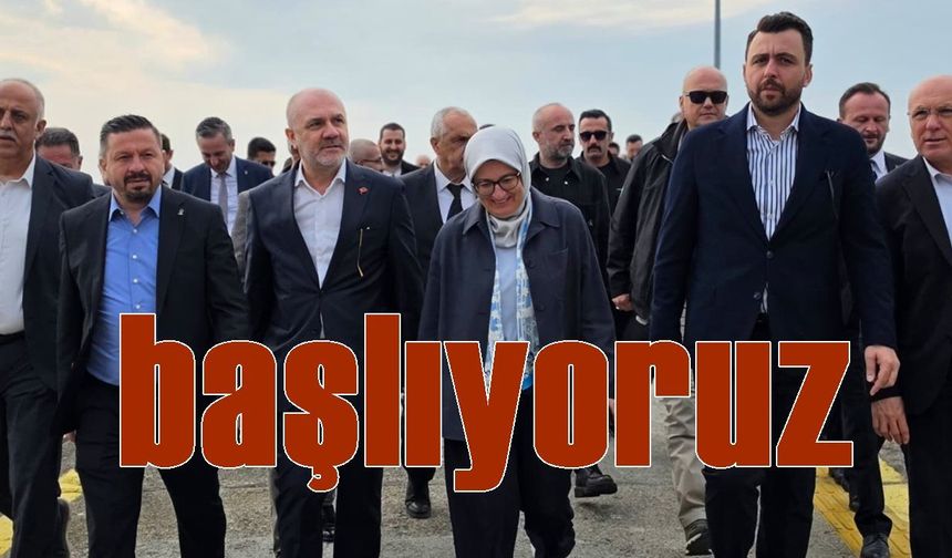 Rozet Takıldı, Dev Heyet Ada İçin Sahaya İndi
