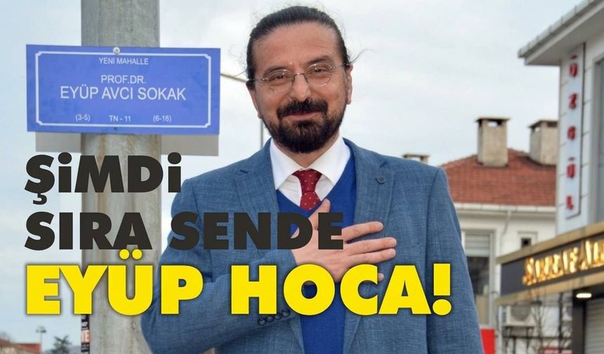 BU MİLLETİN KALBİ VE DUASI SENİNLE EYÜP AVCI!