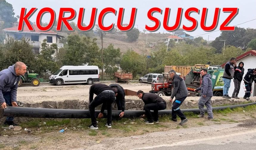 Balıkesir'de altyapı söylemi başka, Korucu'da su çilesi başka!