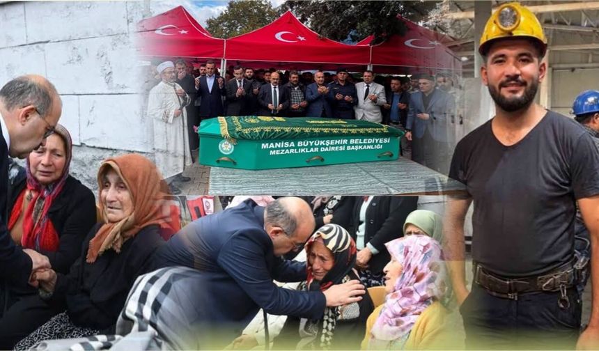 MADEN ŞEHİDİ RAMAZAN İNCE TOPRAĞA VERİLDİ