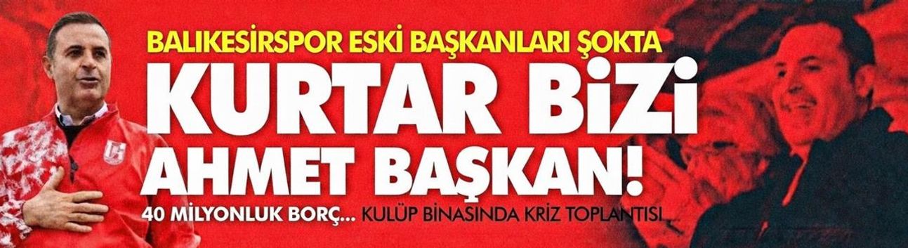 Bal-Kes'te SGK Krizi! 40 milyonluk borç başkanları sarstı